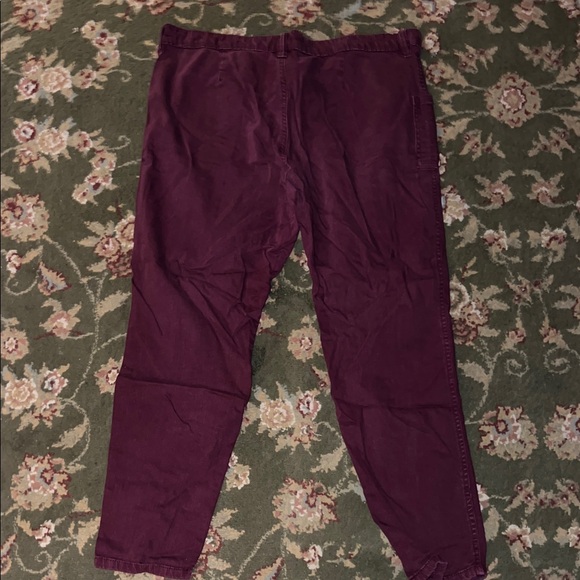 Canyon River Blues Women's Maroon Jeggings - Picture 2 of 3